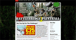 Desktop Screenshot of battlebridgepaintball.ie